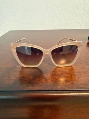 Diff Eyewear Blush Cat-Eye Sunglasses with Gradient Lenses